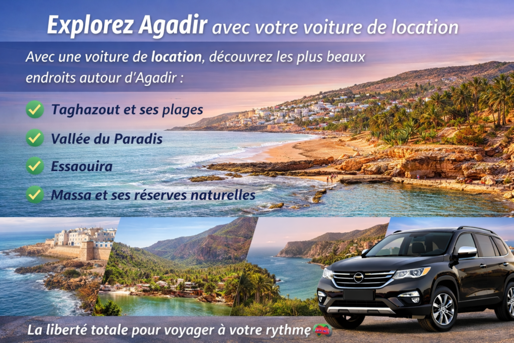 gence de location de voiture agadir maroc